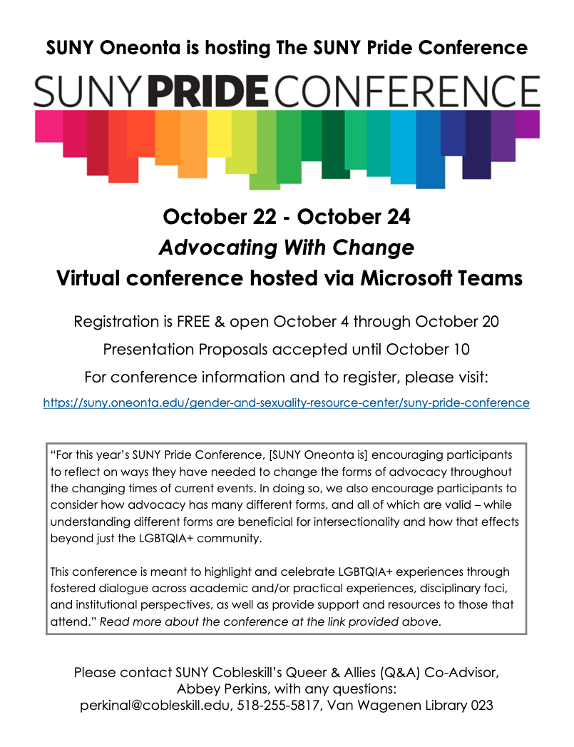 SUNY Pride Conference