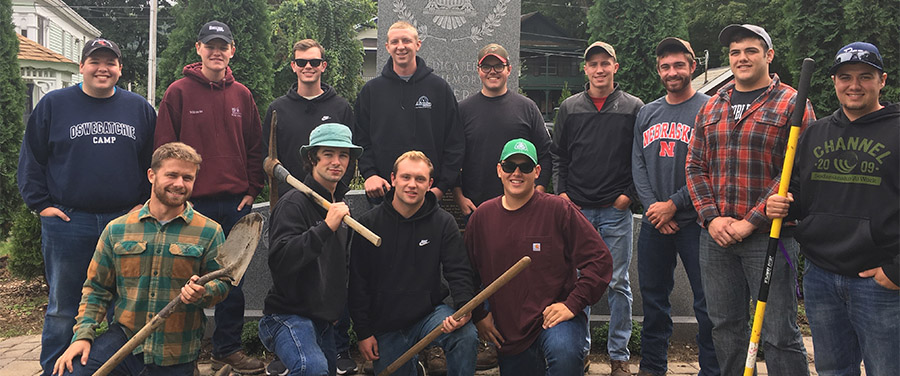 Alpha Gamma Ro colony of volunteers